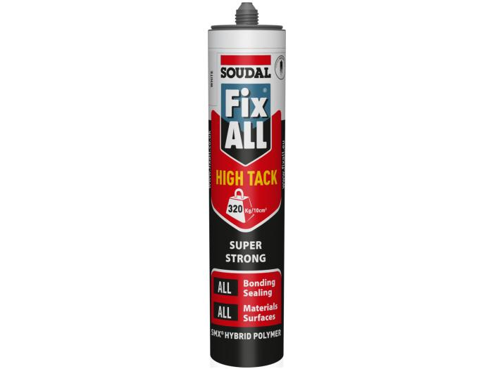 Soudal Fix ALL® HIGH TACK Hybrid polymer sealant adhesive 290ml